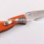 OEM two colors in stock G10 pocket knife with 8CR13MOV blade