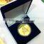 gold coin,souvenior coin with plastic box,coin with velvit box