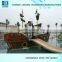 2016 hot sale Mini pirate chut water boat slide