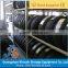 adjustable heavy duty racking system in warehouse tire rack