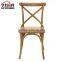 x chair, rattan seat cross back chair, birch wood cross back chair