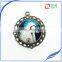 2015 wholesale Maria and Jesus jewelry cabochon for beaded necklace, cameo