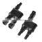 cable joint connector 1 to 2 for solar energy systems