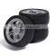 DIY intelligent Car Robot Accessories:48X3mm Rubber Wheel Tire