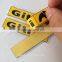 White silicone heat transfer sticker for textile with 1mm thickness