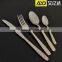 Turkish dinnerware stainless steel royalty line cutlery set