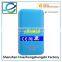 Double Output High Capacity ROHS Thin Li-polymer Battery LED Mobile Power Bank 13200 Mah