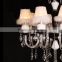 Modern Chandelier shade with plush for decorative