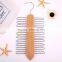 Hot Sell Top Quality Nonslip Necktie Belts Tie Hanger Rack Shawl Scarf Closet Wooden Holder Organizer CC001