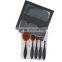 5pcs New Arrival Oval Brushes Black Color Oval Makeup Brush Set Toothbrush Set