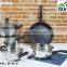 9pc stainless steel cookware set non-stick cookware set with bakelite handle