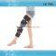 Knee rehabilitation equipment Knee immobilizer adjustable Hinged knee brace