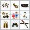Custom Logo 8mm Metal Shoe Accessories Brass Rivets