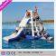 Amusing giant inflatable water slide for adult, inflatable floating water slide, funny inflatable water park toys