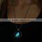 Free shipping MOQ 12pcs women's gift jewelry crystal pendant glow necklace christmas tree