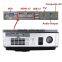 1280*800 resolution cinema desktop projector support 1080P with hdmi input