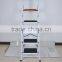 4 step ladder with tool tray