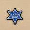 Custom soft attractive Price embroidery letter badge for women dresses