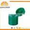 China plastic flip top cap /disc top cap for shampoo bottle 24/410 28/410 24/415