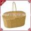 S.D handmade durable high quality oval shaped handing gift basket