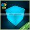 RGB Color Changing LED Cube Chairs Light Cube Seat