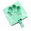 2016 New Design Bear Paw Silicone Popsicle Mold
