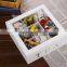 Simple multicolor wooden sewing boxes