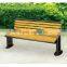 High Quality cheap OUTDOOR stainless steel DOUBLE seating PARK bench HY-8