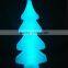 Modern fashion growing lighting RGB waterproof LED Christmas tree with romote control