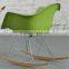 ABS plastic modern eams lounge rocking chair