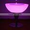 Club table led chair table with waterproof home furniture cocktail table