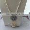 long 7-8mm white freshwater pearls necklace