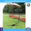 Oudoor free standing swing hammock chairs stand display stand steel with canopy
