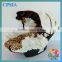 2015 White And Leopard Print Infant Car Seat Cover Rosette Canopy Cover For Baby Plastic Booster Seat
