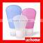 UCHOME Silicone Travel Bottle Set Fan-Shaped Cosmetic Bottle