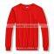High quality blank cotton fleece men's hoodies,wholesale plain crewneck sweatshirt