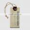 2017 custom high quality off-set printing hang tags with strings