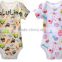 2015 top fashion Unisex 100% cotton wholesale baby bodysuits newborn baby clothing ,Infant rompers