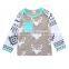 S17490A Baby Boys Girls Clothes Set Deer Tops Hoodie + Pants Kids Children's Clothing