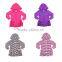 New design winter jacket coat girls shirts kids clothes boutique ruffle children