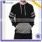 Custom Plain Pullover Stripe Men's Hoodies&pullover Sweatshirts