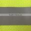 Mens two-tone mesh high visibility 3M8712 tape rib collar security t-shirt