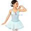 2016 style- Glimmer light blue pretty kids's Mint camisole tutu-tutu dress for children