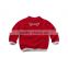 2017 thick cute long sleeve wool handmade sweater design for baby girl with high quality