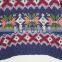 Men's jacquard knitted cotton christmas jumpers sweater with factory price