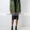 Shandao OEM custom plain design long sleeve fashion women winter coats