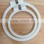 Cross-stitch embroidery hoop, rounded, high quality, 9 cm in diameter