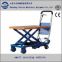 Small Manuel hydraulic scissor lift table for material handing