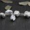 Different Size 925 Sterling Silver Oval Beads