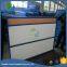 Synthetic ice rink floor panels and barriers